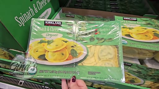 Kirkland Signature Spinach & Cheese Organic Ravioli 2/22OZ