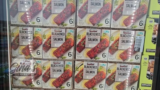 Kirkland Signature Blackened Salmon 2 LBS