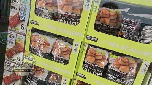 Kirkland Signature Raw Sea Scallops 2 LBS