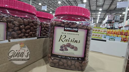 Kirkland Signature Milk Chocolate Raisins 54 oz