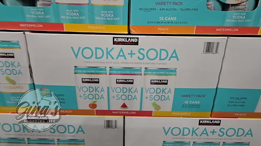 Kirkland Signature Vodka + Soda 18/12 OZ