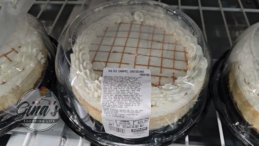 Kirkland Signature Salted Caramel Cheesecake