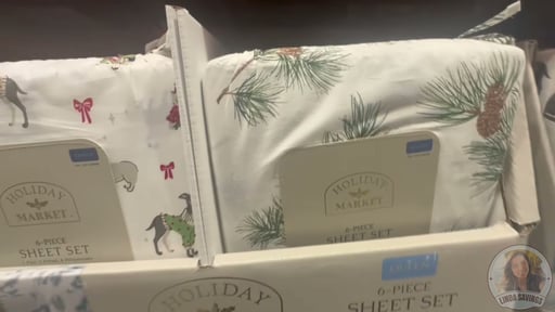 Welspun Holiday Market Cotton Sheet Set, 6-Piece, King