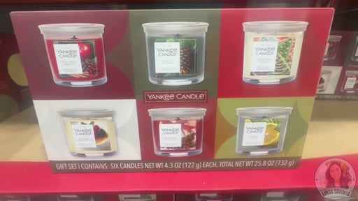 Yankee Candle Holiday Scented Candle Gift Set, 6-Pack, 25.8 oz