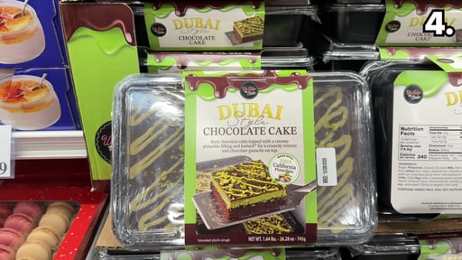 Dubai-Style Chocolate Cake 26.28 oz (1.64 lbs)