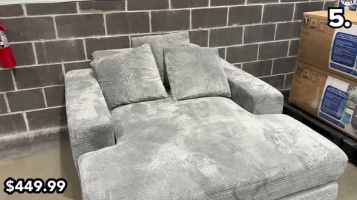 Sealy Calin Oversized Fabric Chaise
