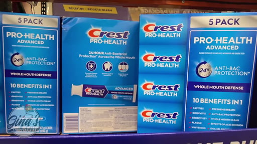 Crest Pro-Health Advanced Toothpaste 5 Pack / 5.9 oz