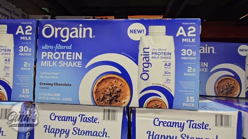 Orgain A2 Ultra-Filtered Protein Milk Shake, Chocolate, 11 fl oz, 15-Pack