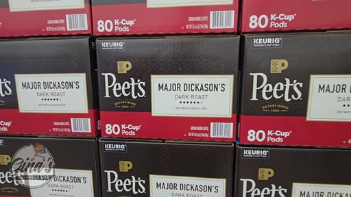 Peet's Major Dickason's Dark Roast 80 CT K-Cup Pods
