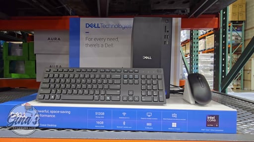 Dell ECT1250 Tower Desktop PC - Intel Core Ultra 5-225, 16GB RAM, 512GB SSD