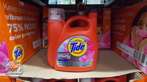 Tide HE with Downy Liquid Detergent 128 Ounce, 100 Loads
