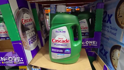 Cascade Advanced Power Dishwasher Gel 125 oz (7.81 lbs)
