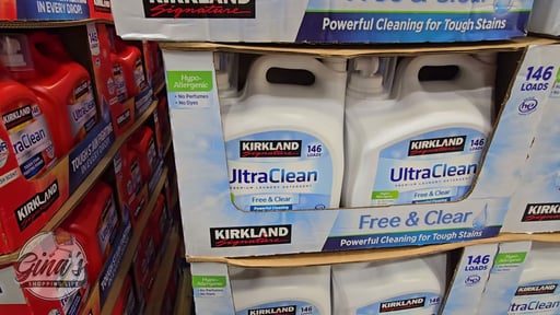 Kirkland Signature Free & Clear HE Liquid Laundry Detergent, 194 Ounces, 146 Loads