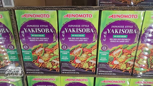 Yakisoba Japanese Style Noodles Stir Fry with Vegetables 6/9 oz