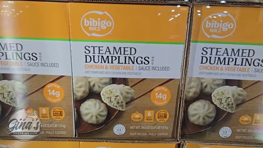 Bibigo Chicken Dumplings 2.47 Pound Box
