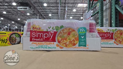 Campbell's Simply Chicken Noodle 8/18.6 Ounce Cans