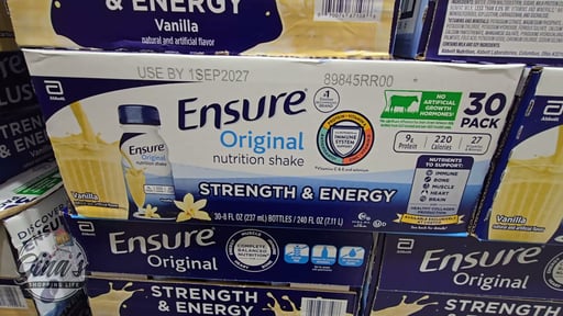 Ensure Original Nutrition Shake Vanilla 30-Pack / 8 fl oz