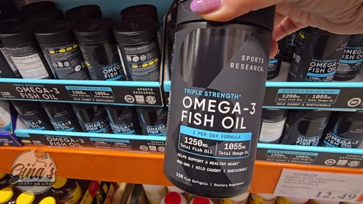 Sports Research Omega-3 Fish Oil Triple Strength 150 Count