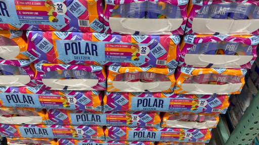 Polar Seltzer Variety Pack, 32/12 Ounce Cans