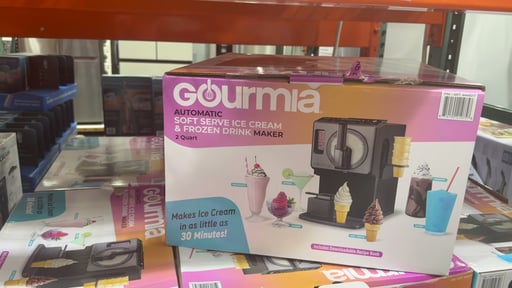 Gourmia Soft Serve Ice Cream and Frozen Drink Maker