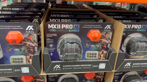 AXIL MX Pro II SE Earmuffs with X30i Earplug & Bluetooth
