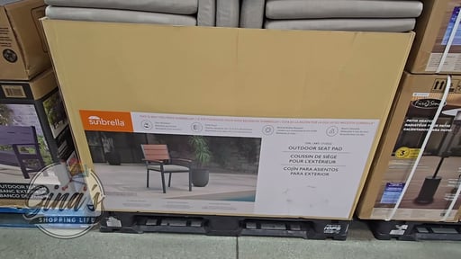 Sunbrella Patio Chair Cushion (Beige)