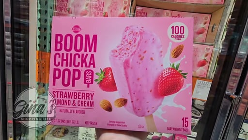 Angie's Boomchickapop Strawberry Almond Cream Bars 15/3 oz