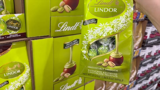 Lindt LINDOR Pistachio Assorted Chocolate Truffles, 21.2 oz