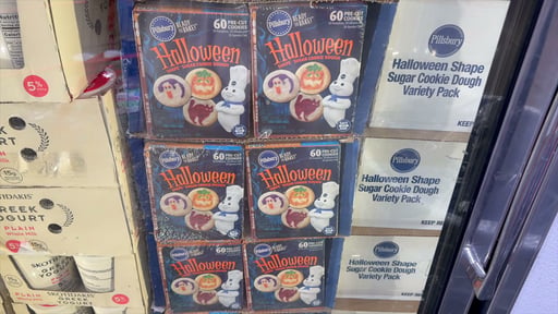 Pillsbury Halloween Shape Sugar Cookie Dough 60 CT