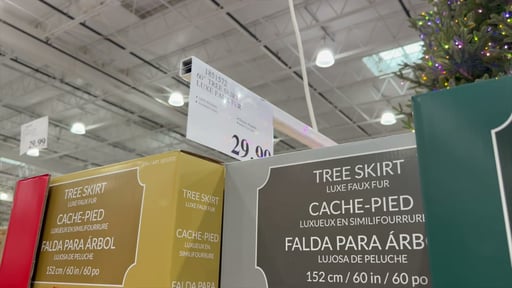 60" Tree Skirt Luxe Faux Fur