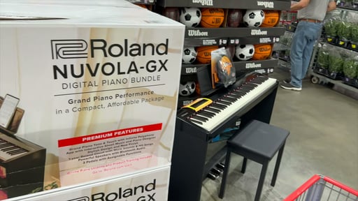 Roland NUVOLA-GX Digital Piano Bundle with Stand, Bench and Headphones