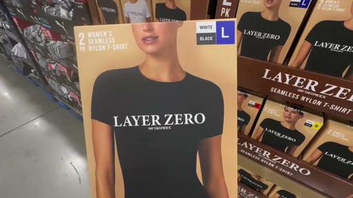 Layerzero by 32 Degrees Women's Short Sleeve Tee 2PK