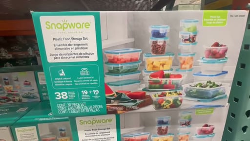 Snapware 38-Piece Plastic Food Storage Set
