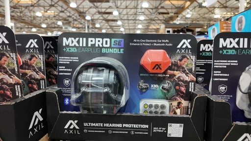 AXIL MX Pro II SE Earmuffs with X30i Earplug & Bluetooth
