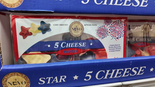 Nuovo Five Cheese Star Shaped Ravioli 32 oz