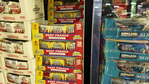 Hebrew National 8" Quarter Pound Beef Franks, 3.5 lbs