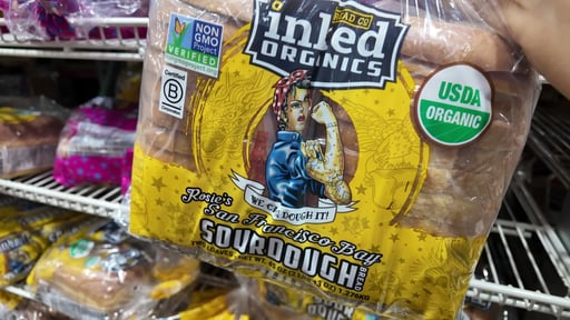 Organic Inked Bread Sliced Sourdough 2 Pack 22.5 Ounces Each