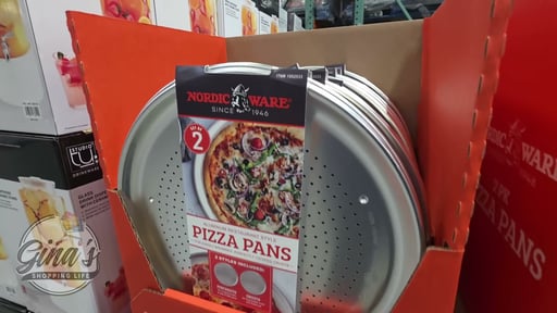 Nordic Ware 2-Piece 16" Pizza Pan Set