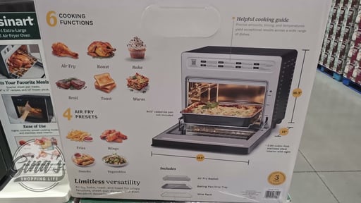 Cuisinart 0.9 Cu Ft Air Fryer Toaster Oven