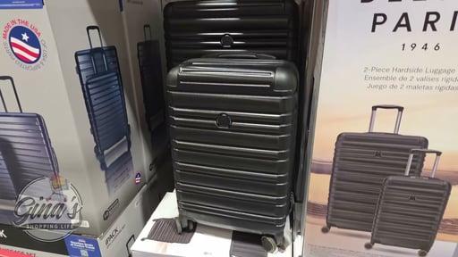 Delsey 2 Piece Luggage Hardside Set