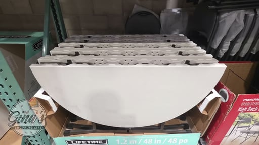 Lifetime Products 48" Round Folding Table