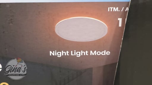 Feit Electric 15" Flush Mount with Edgelit Night Light