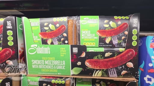 Sabatino's Smoked Mozzarella Chicken Sausage