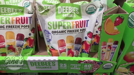 DeeBee's Organic Superfruit Freezies 40-Pack