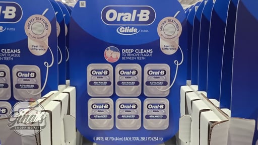 Oral-B Glide Advanced Dental Floss 6-Pack