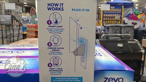 Zevo Flying Insect Trap 2 Devices / 6 Refills