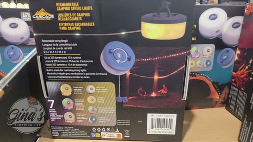 Cascade Mountain Tech Camping String Light 2-Pack