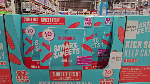 SmartSweets Sweet Fish, 10-Count