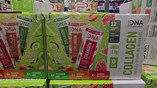 Hydra DNA Sparkling Collagen Infused