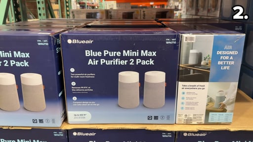 Blueair Mini Max Air Purifier, 2-Pack